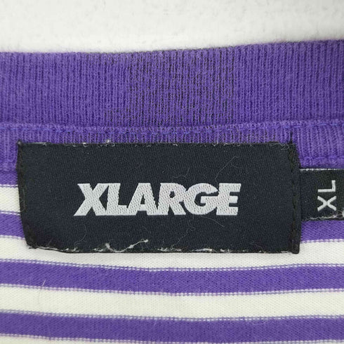 エクストララージ XLARGE L/S BORDER TEE メンズ JPN:XL